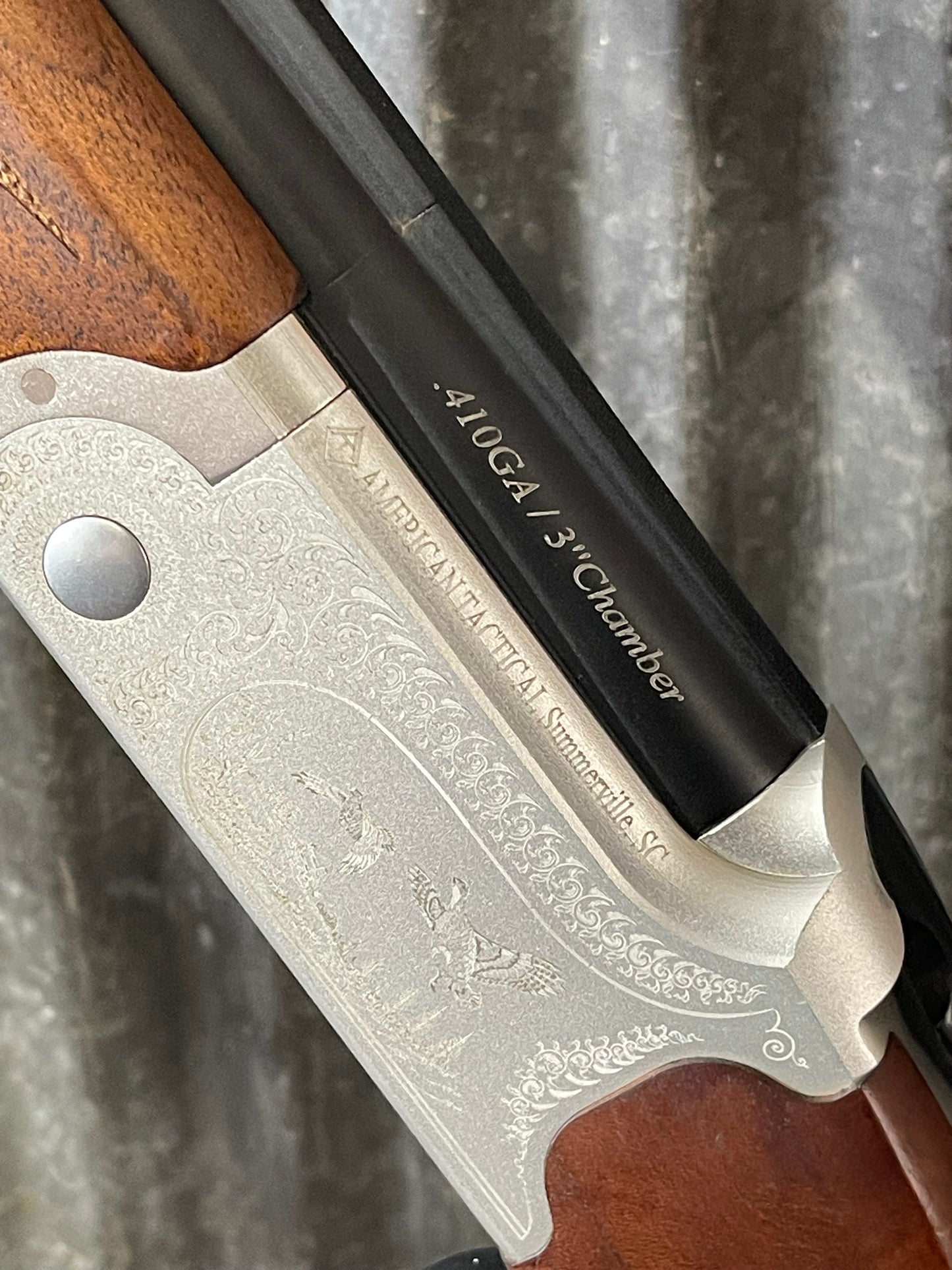 American Tactical / KOFS Cavalry SXE Over Under .410 Shotgun – Engraved – 3” Chamber
