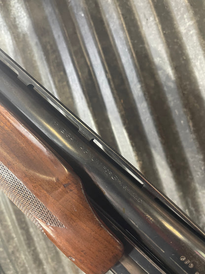 Remington 870 Wingmaster Magnum 12 Gauge Pump Shotgun — Fixed Full Choke w/ Adjustable Butt Plate