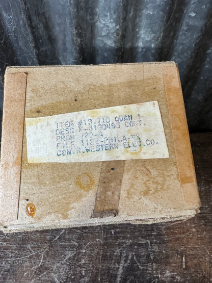 Leach Relay Type 7220-3-24 24V Solenoid Contactor (NOS)