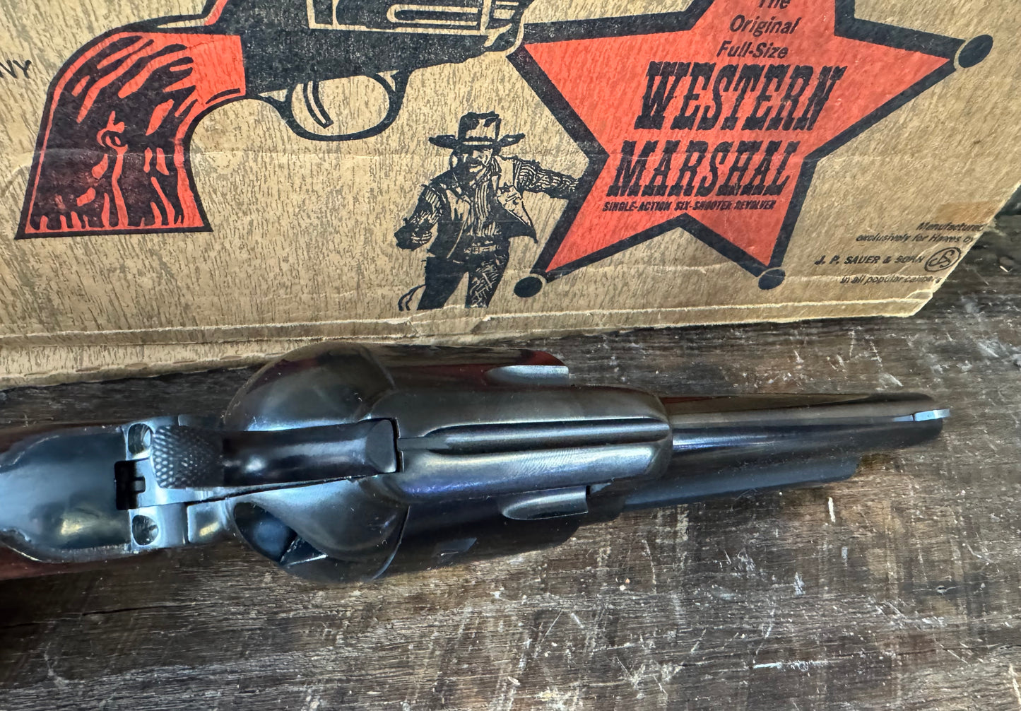 Hawes “Western Marshal” Single-Action Revolver