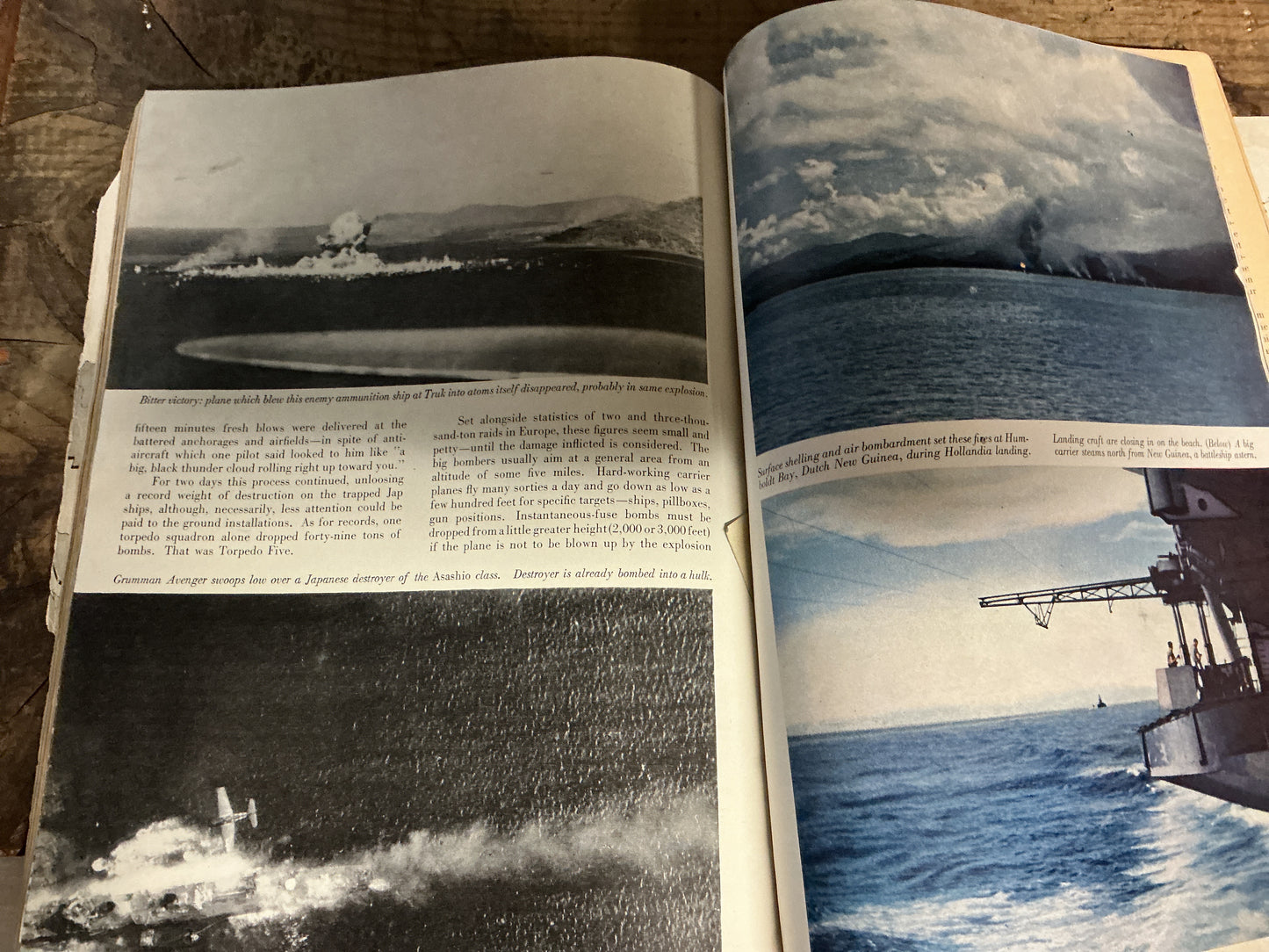 Carrier War: Task Force 58 & The Pacific Sea Battles- Lt. Oliver Jensen, USNR (1945 First-Edition Pocket Book)