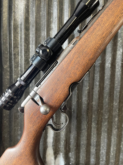 Savage Model 340D Bolt-Action Rifle – .30-30 Winchester – Weaver Scope – Vintage Deer Rifle