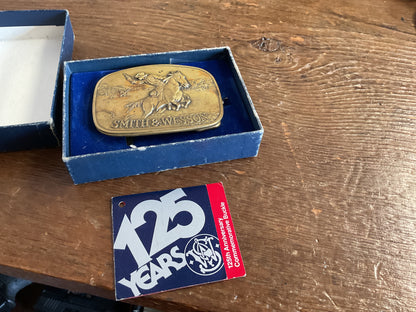 SMITH & Wesson Belt Buckle125th Anniversary
