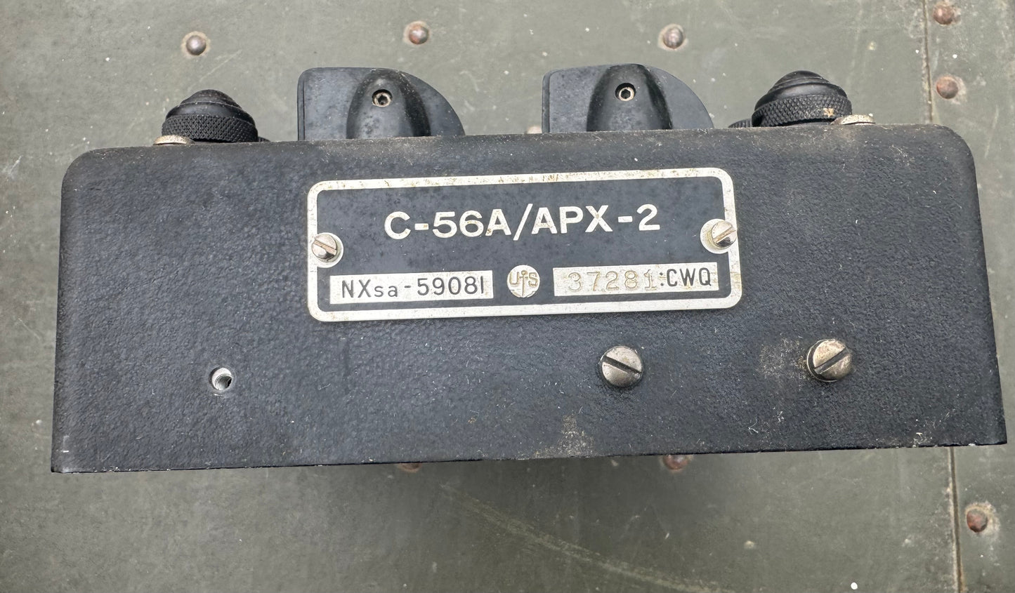 WWII IFF Radar Control Unit C-56A/APX-2