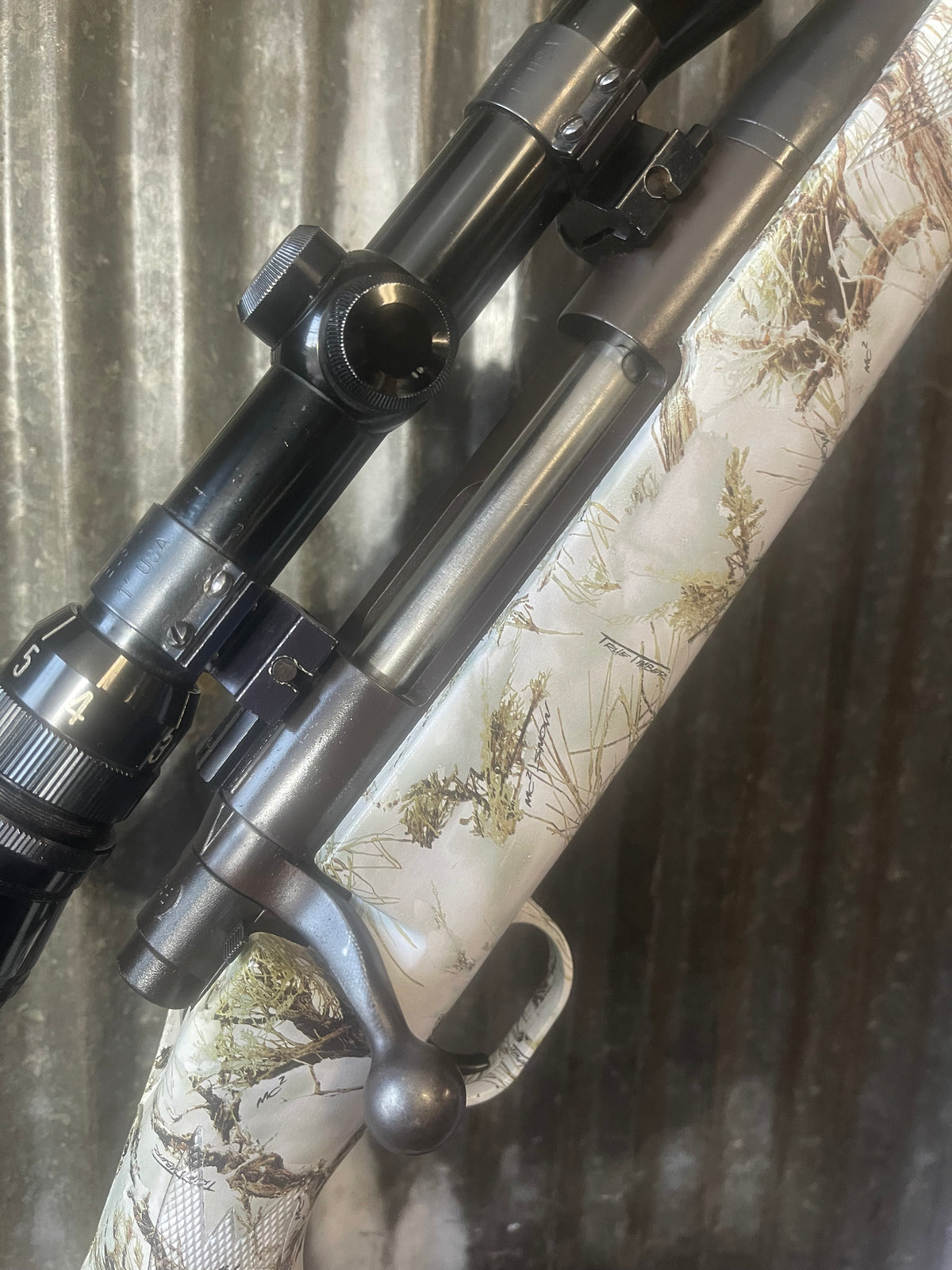 Mossberg 100 ATR .270 Winchester Bolt Action Rifle – 3-9x Scope – Snow Camo