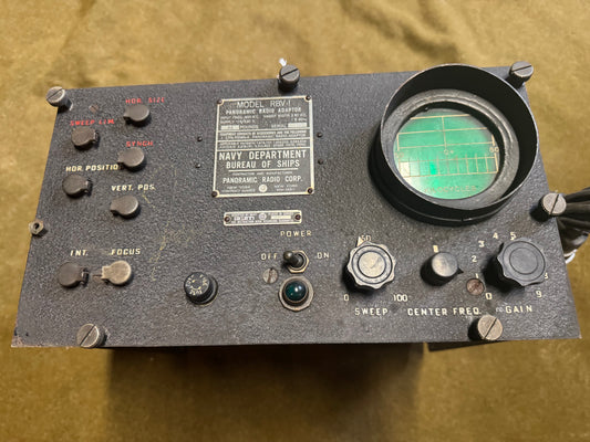 WWII U.S. Navy RBV-1 Panoramic Radio Adaptor