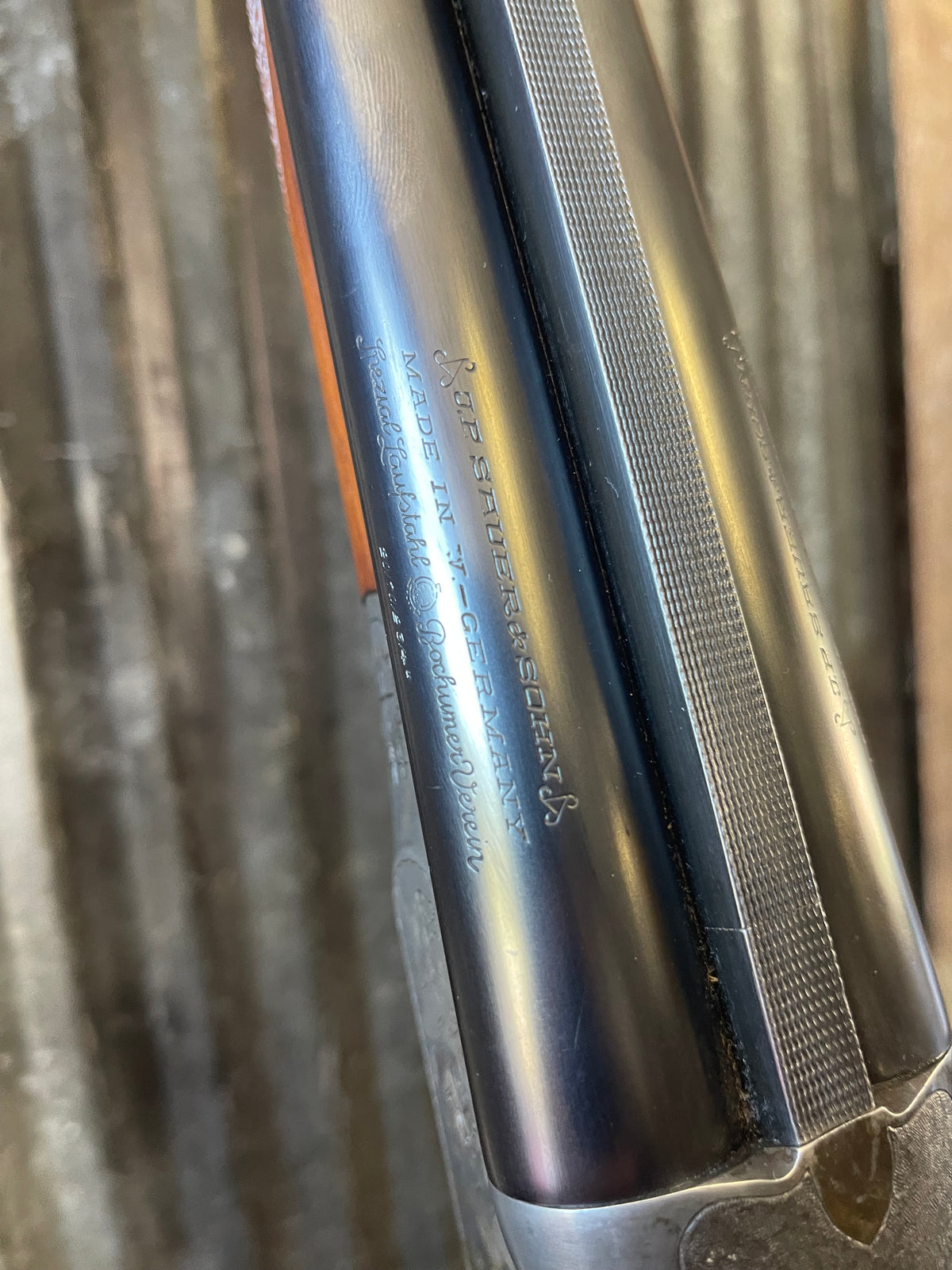 J.P. Sauer & Sohn 20 Gauge Side-by-Side Shotgun – German Made – Double Triggers – Excellent Condition