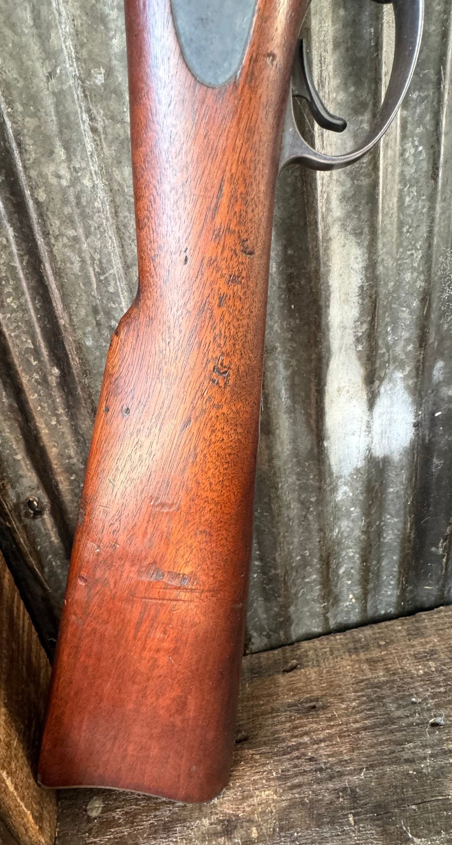 U.S. SPRINGFIELD MODEL 1884

Rod Bayonet (1888 Pattern) Trapdoor Rifle