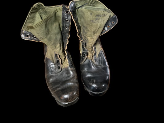 Original Vietnam War Jungle Boots. GB