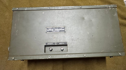 WWII U.S. Army Signal Corps Range Notch Generator O-27/CPA-5