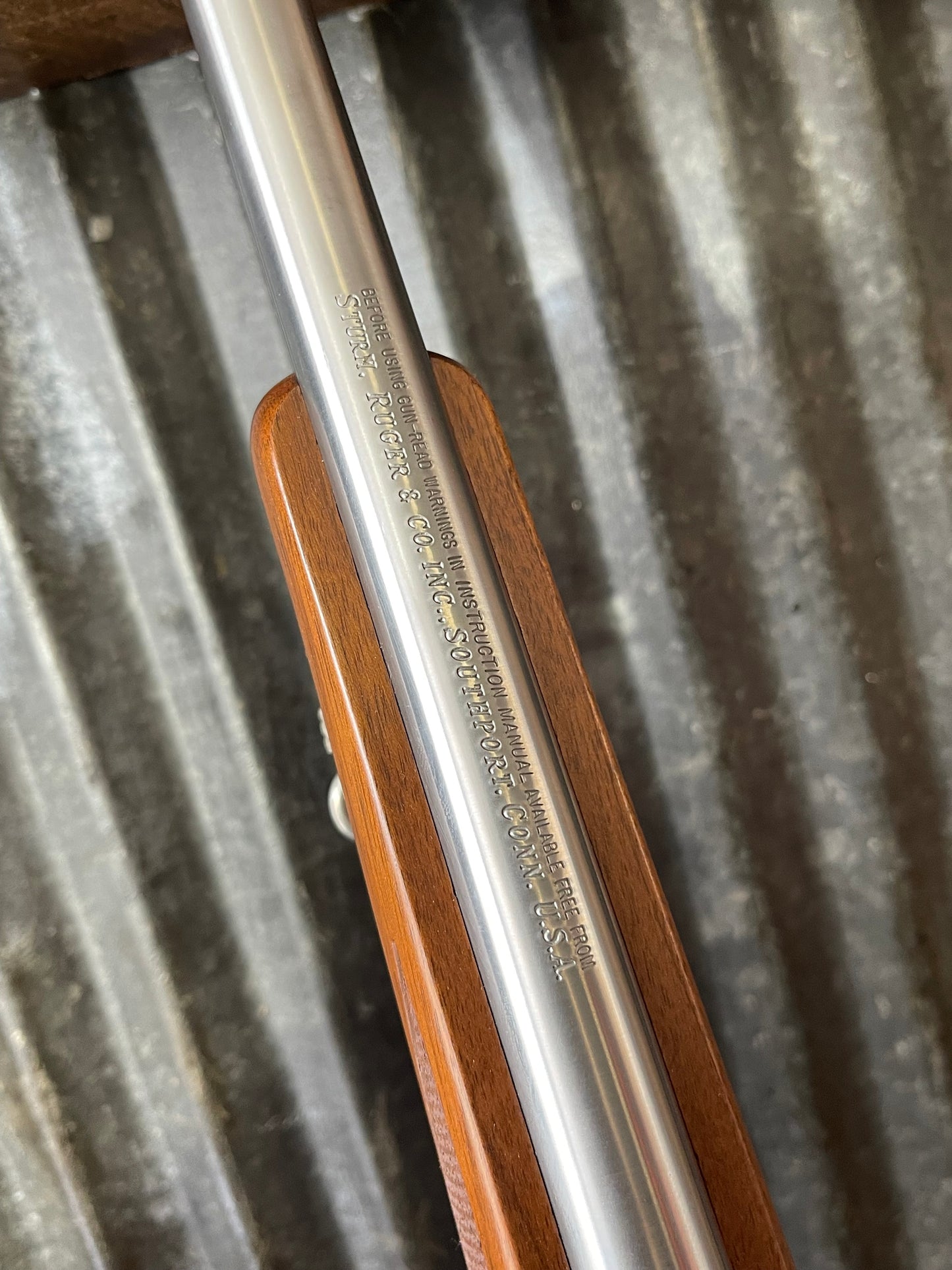 Ruger M77 Mark II Bolt Action Rifle – .30-06 Springfield – Stainless – Appears Unfired