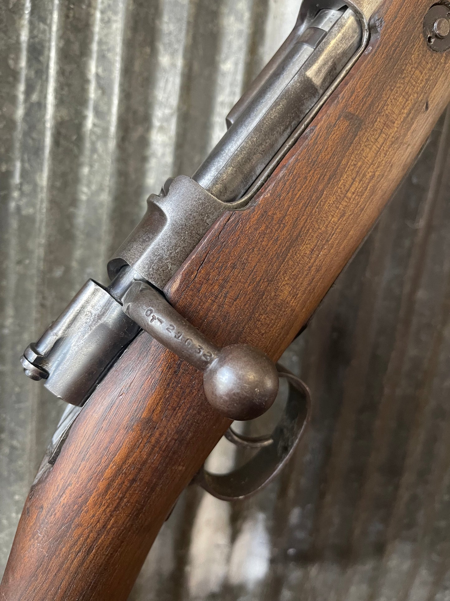 Spanish Mauser Model 1916 / 1916 Short Rifle – .308 Winchester / 7.62 Conversion – Matching Numbers – With Bayonet