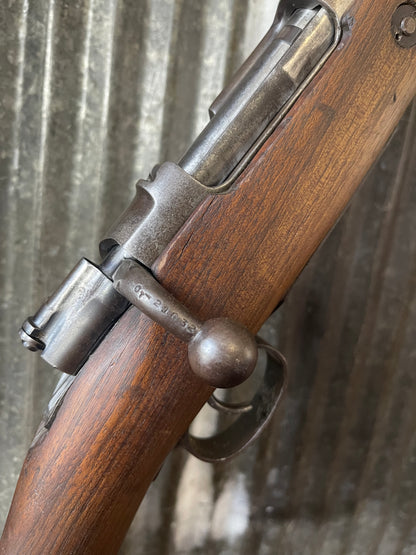 Spanish Mauser Model 1916 / 1916 Short Rifle – .308 Winchester / 7.62 Conversion – Matching Numbers – With Bayonet
