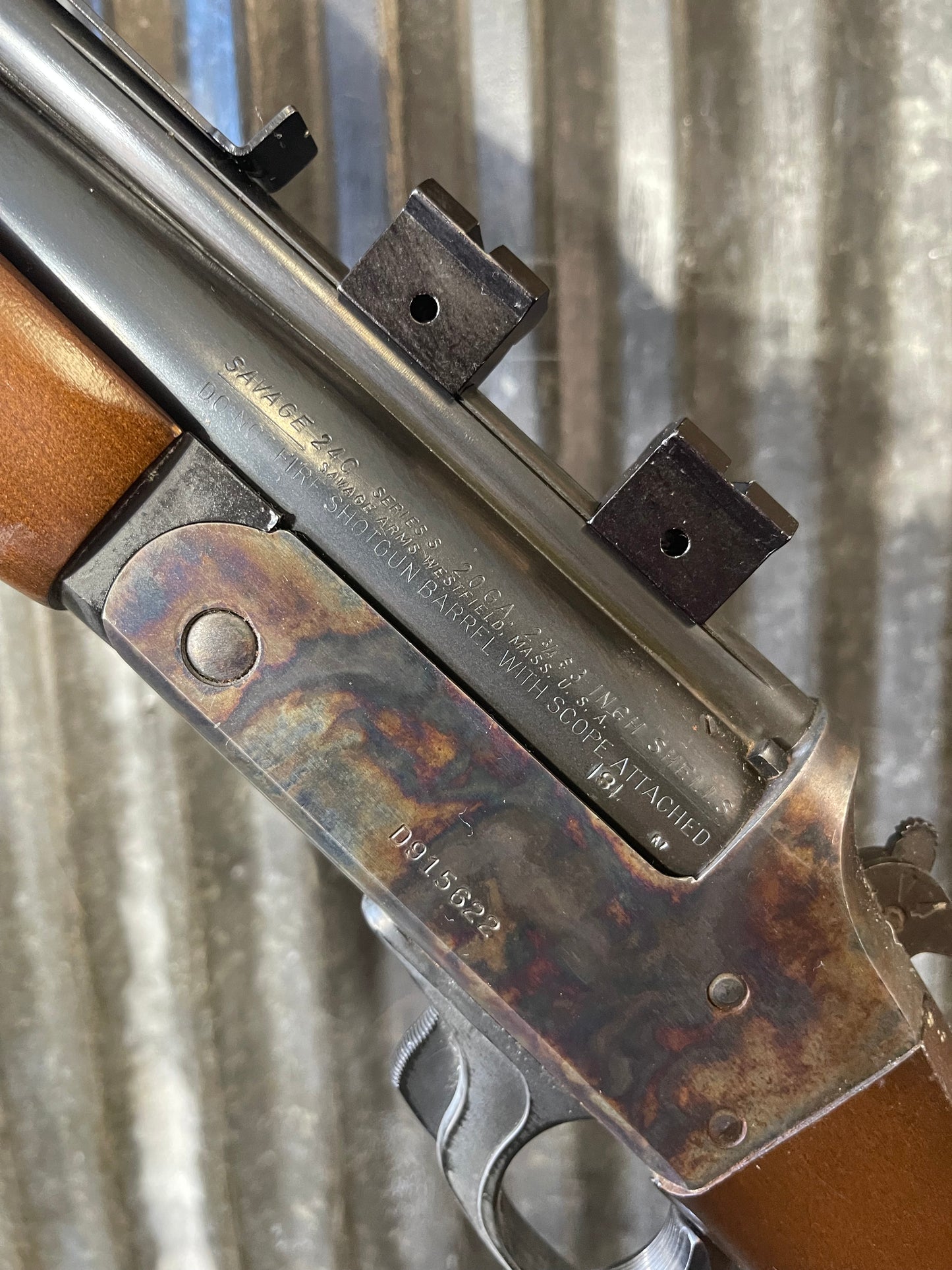 Savage 24C Combination Gun – .22 LR / 20 Gauge – Over/Under Survival Rifle
