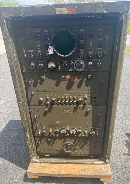 WWII U.S. Army Signal Corps radar/radio equipment cabinet