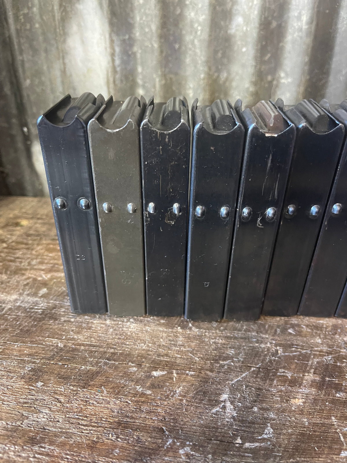 Original USGI M1 Carbine 15-Round Magazine – WWII / Korean War Era – Maker Marked – Various Manufacturers