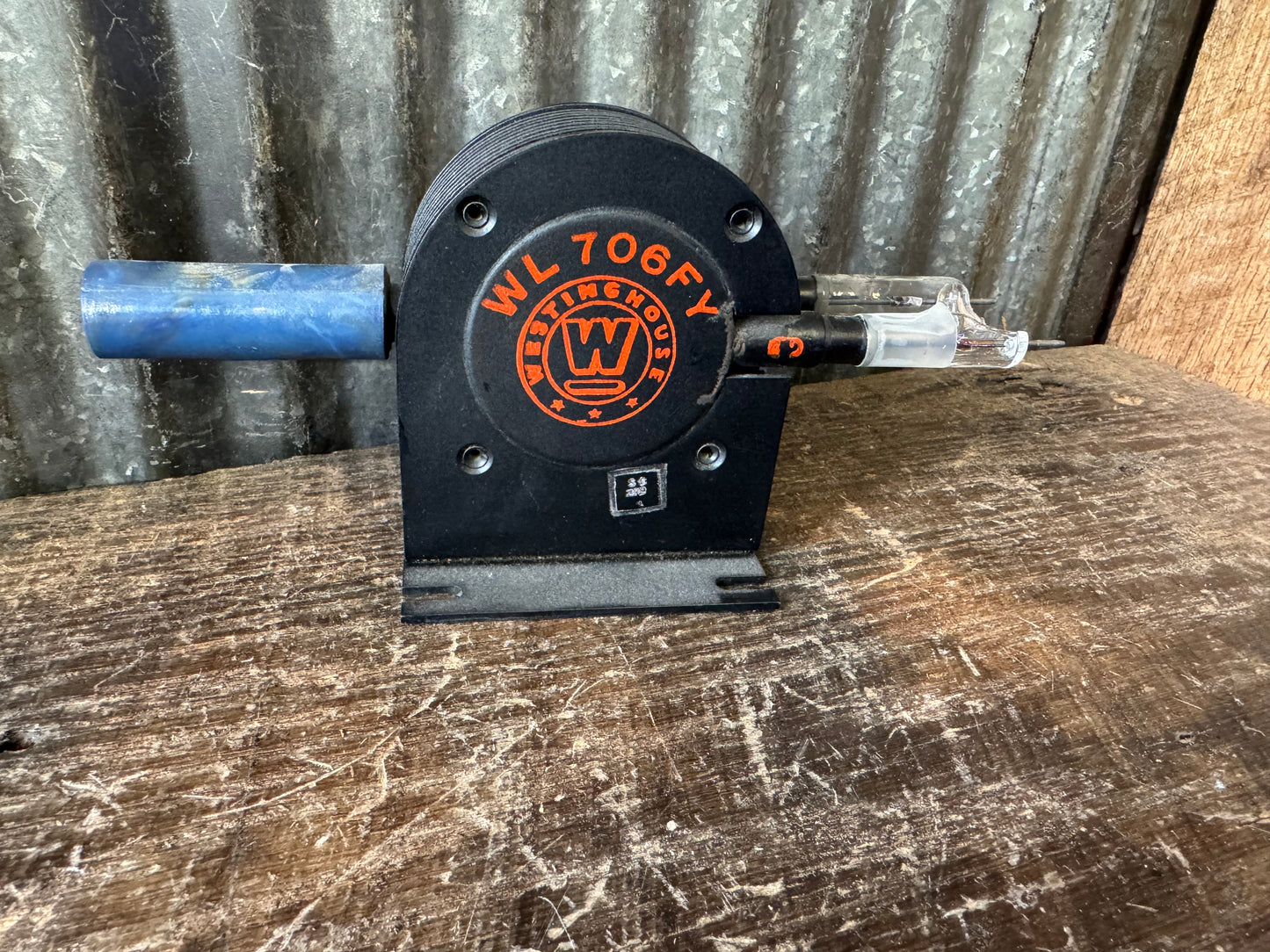 Westinghouse WL-706FY Vintage Microwave Radar Tube / TR Switching Assembly – Damaged