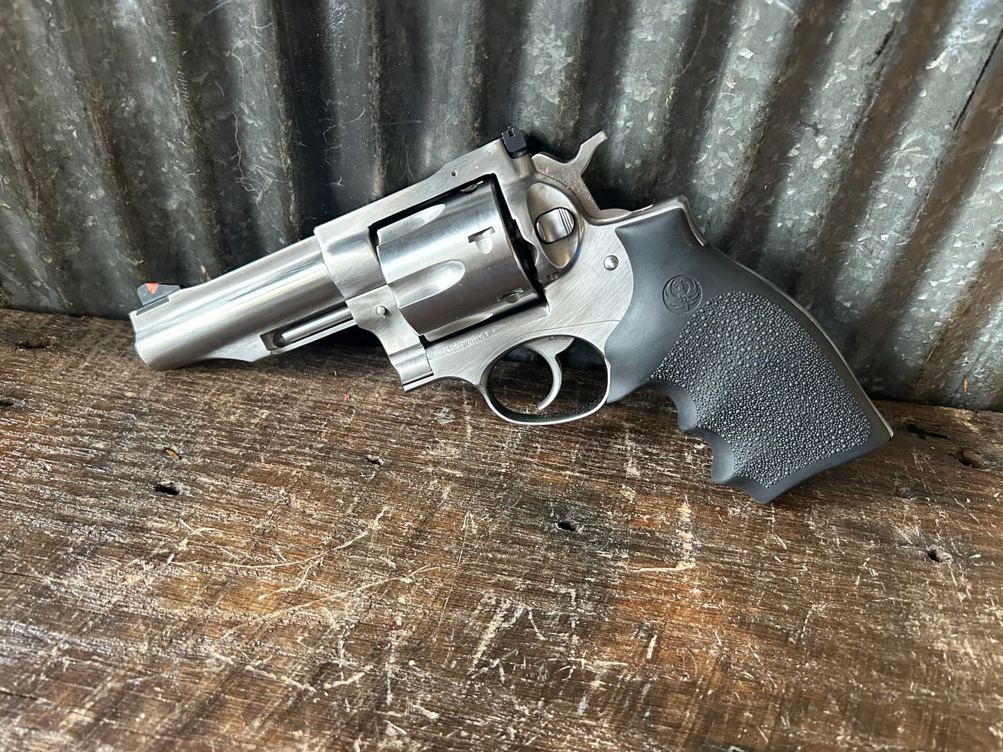 Ruger Redhawk .44 Magnum Stainless Revolver — 4” Barrel w/ Case & Paperwork
