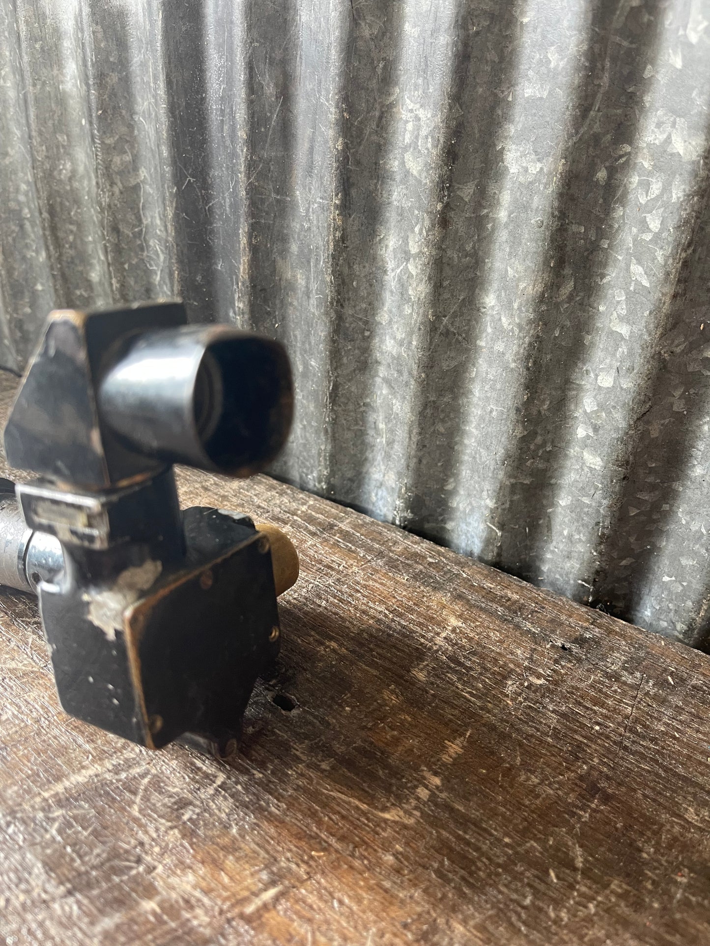 WWII Japanese Type 92 Heavy Machine Gun Optical Sight – Original Imperial Japanese Army Telescope