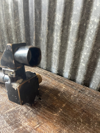 WWII Japanese Type 92 Heavy Machine Gun Optical Sight – Original Imperial Japanese Army Telescope