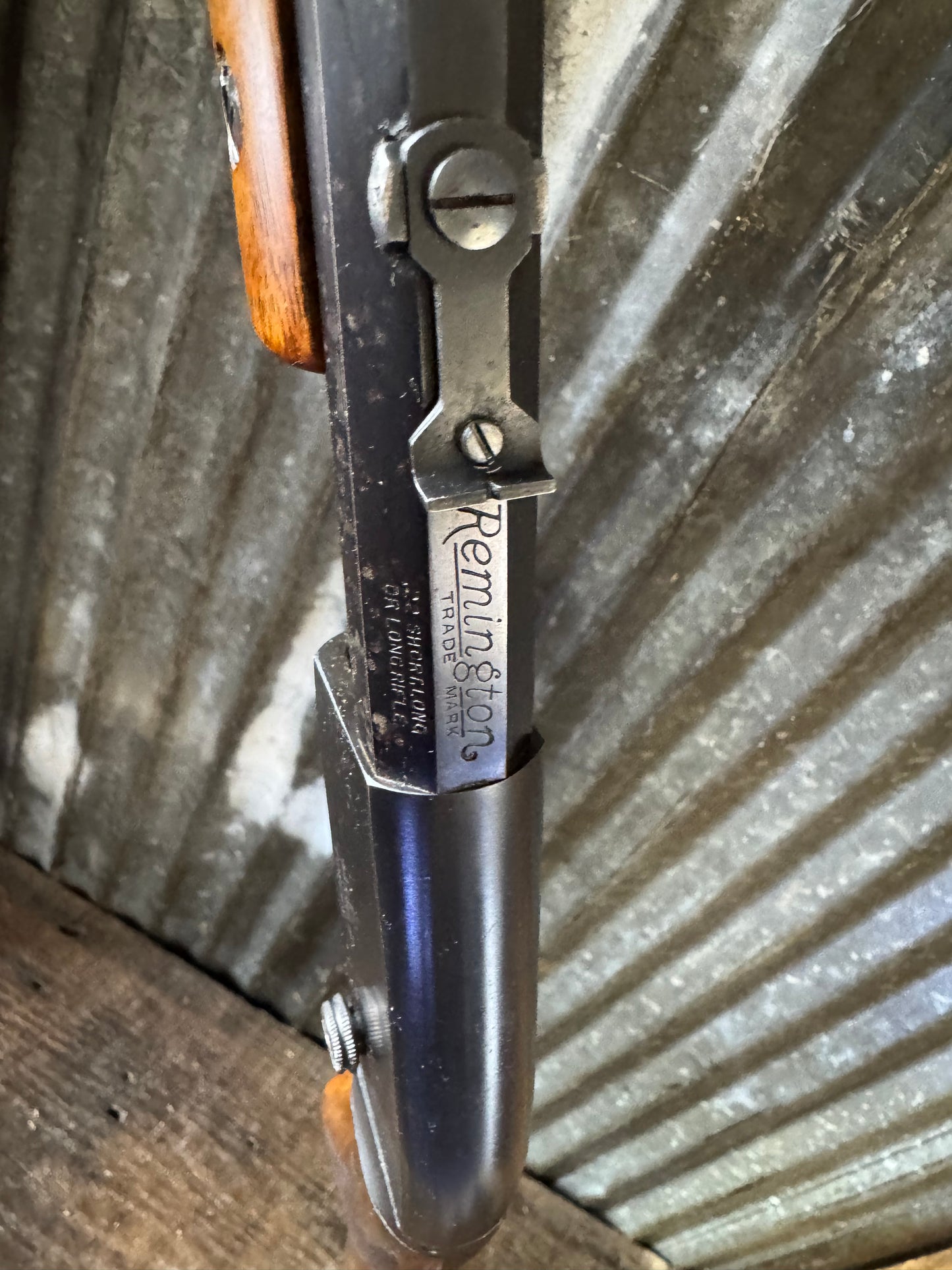 Remington Model 12 Pump Rifle-Deluxe Wood Octagon Barrel