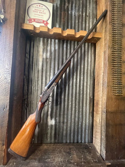 F. de Zabala Hermanos Eibar Spain 12 Gauge Side-by-Side Double Barrel Shotgun – Engraved Receiver – Double Triggers