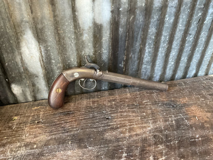 Stocking & Co. .36 Caliber Percussion Pistol – Antique Black Powder – Functional