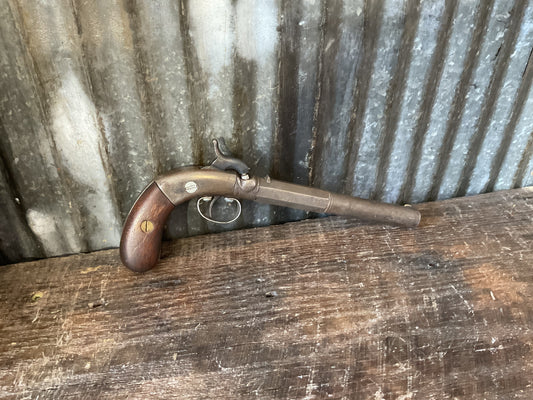 Stocking & Co. .36 Caliber Percussion Pistol – Antique Black Powder – Functional