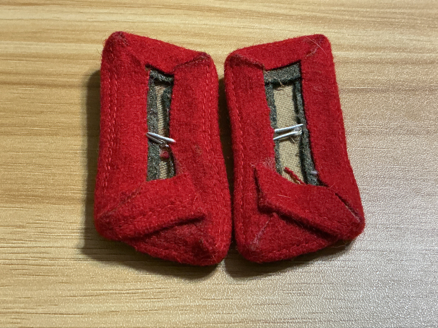 Reproduction WWII German Heer Panzer/Assault-Gun Style Totenkopf Collar Tabs-Pair of 2