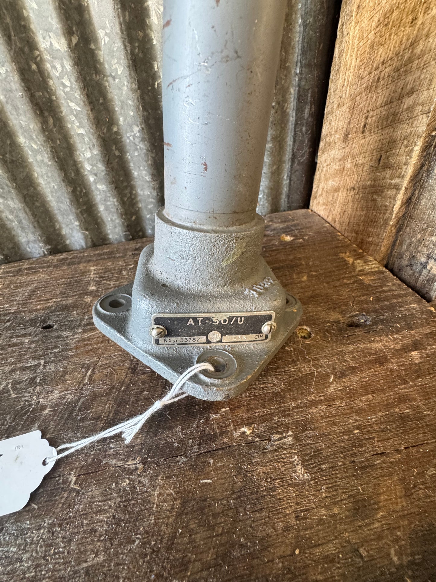 WWII U.S. Army Air Forces AT-50/U Aircraft Antenna Mast – Original Military Radio Antenna