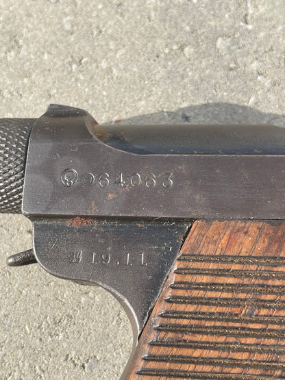 Japanese Type 14 Nambu Pistol – November 1944 Production – All Matching (Including Magazine)