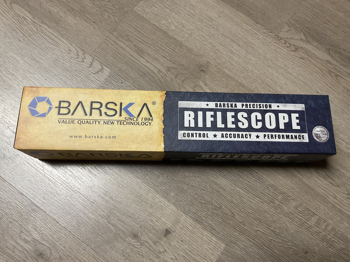 Barska Colorado 3-9x40 Rifle Scope w/ Rings-30/30 Reticle-New Old Stock
