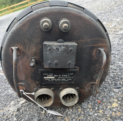 WWII U.S. Army Signal Corps CP-8/APG-5 Range Unit Radar Component