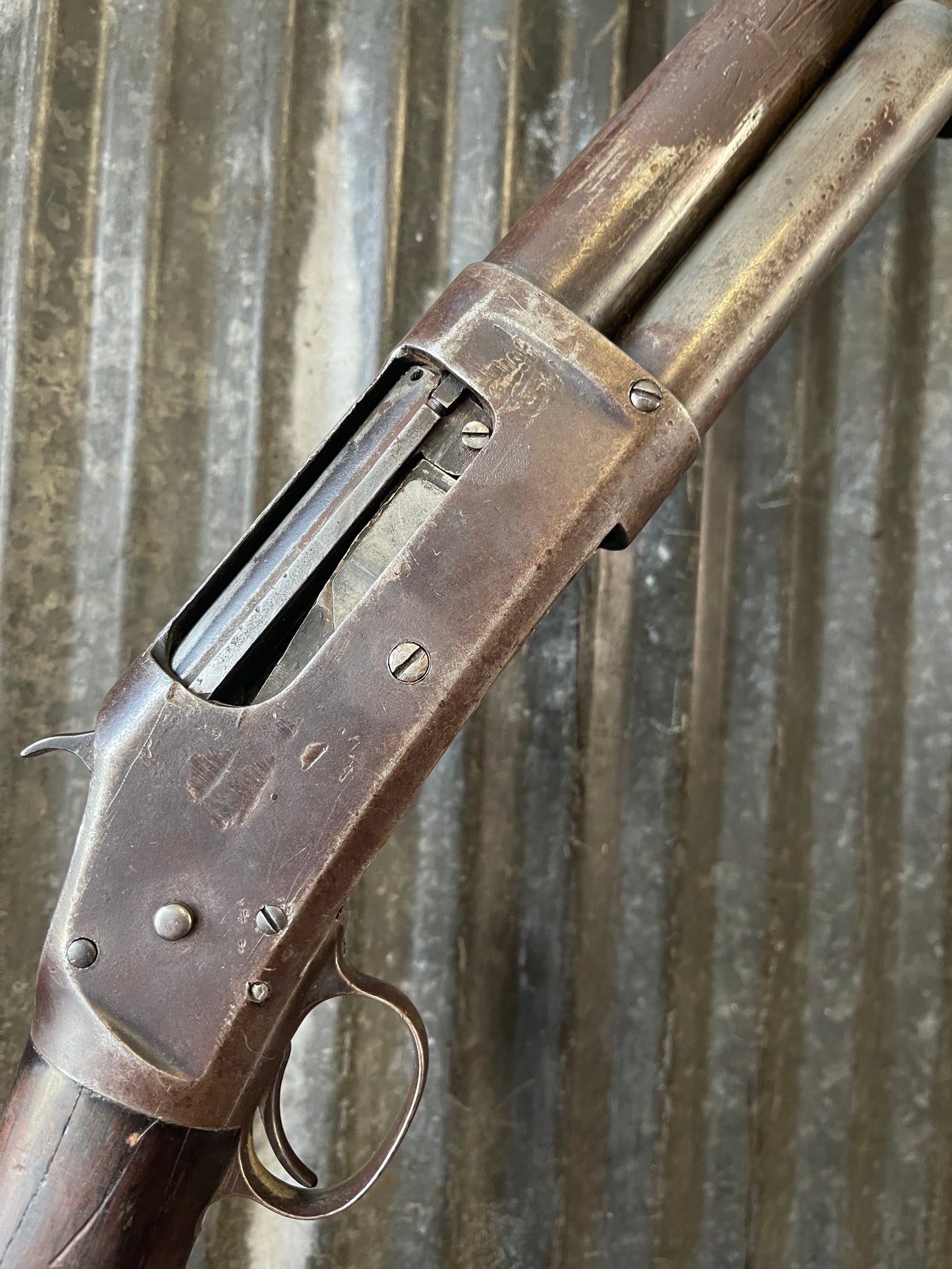 Winchester Model 1897 Pump Shotgun – Antique 1897 Production – 12 Gauge – 24” Barrel – Mechanically Functional