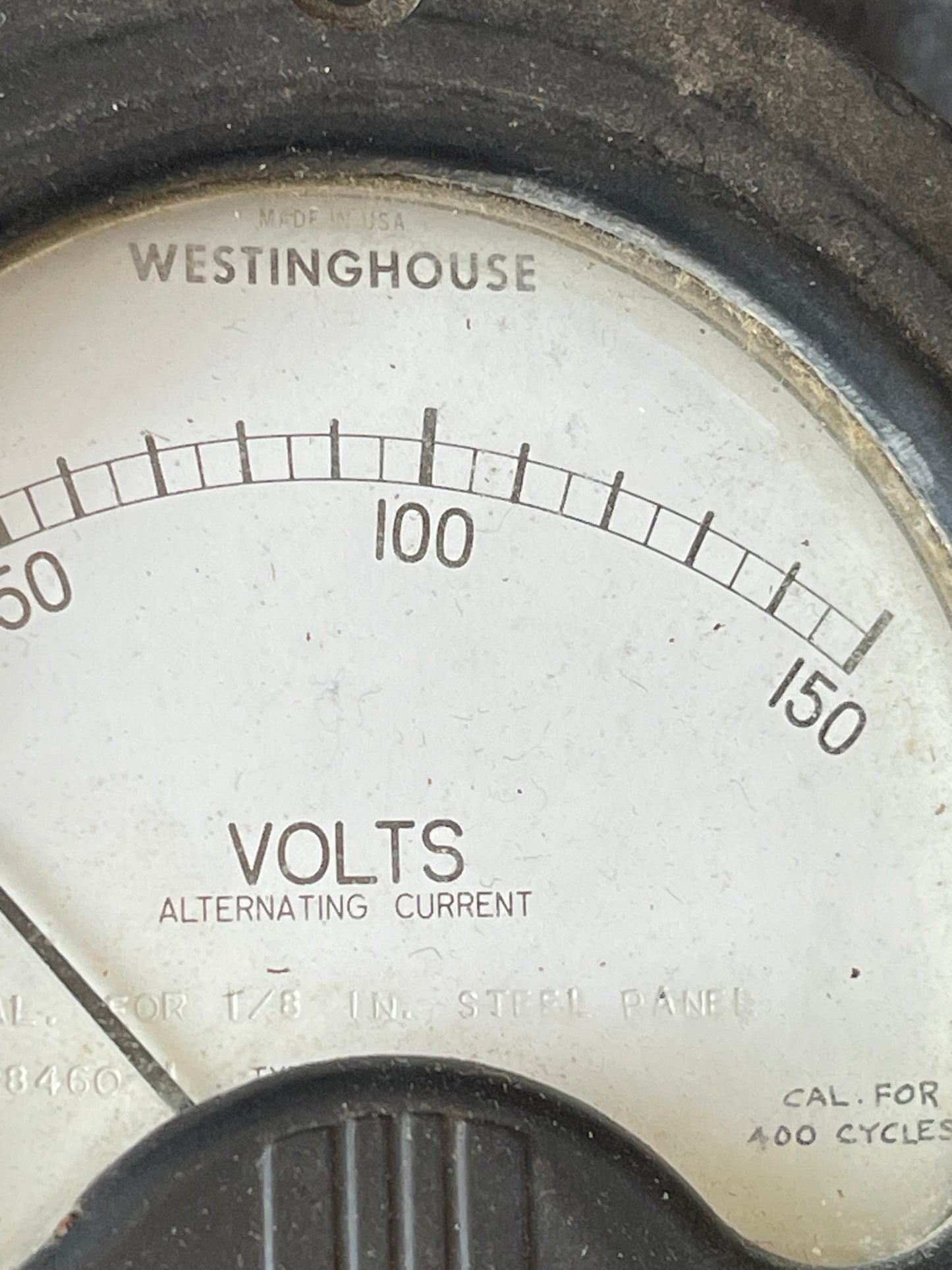 Vintage Westinghouse AC Voltmeter – Industrial Panel Meter (0–150 Volts)