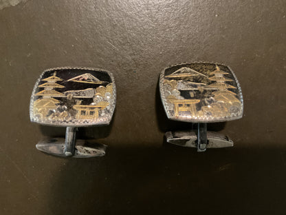 Vintage 1950’s Japanese Cuff Links