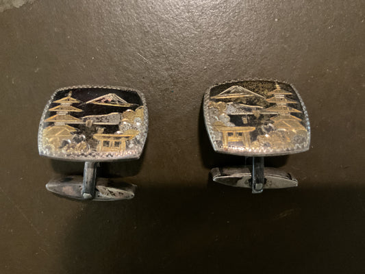 Vintage 1950’s Japanese Cuff Links