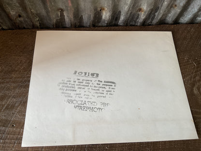 WWII Original Photo. Associated Press
