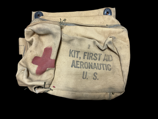 WWII US Aeronautic First Aid Kit Pouch