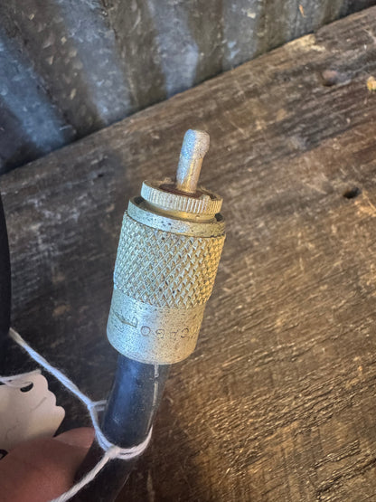 Vintage Military CG-72/U 10-Foot Coaxial Cable with Amphenol Connectors