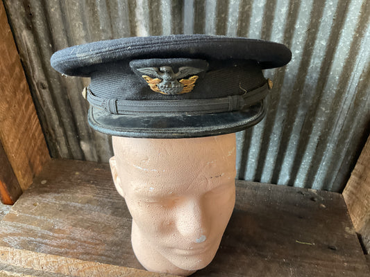 WWII US Navy Officer Visor Cap “The Columbia” named