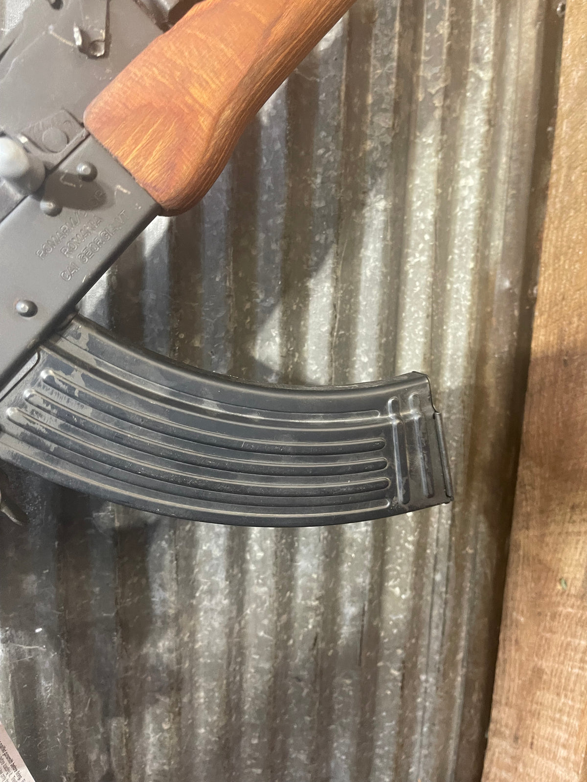Romanian WASR-10/63 AK-47 7.62x39 – 1965 Trunnion – 30-Round Mag + 75-Round Drum
