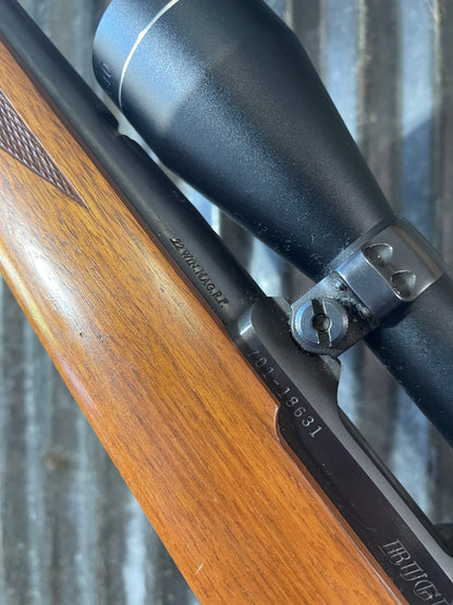 Ruger 77/22 Magnum Bolt Action Rifle – .22 WMR – Tasco 3-9x Scope