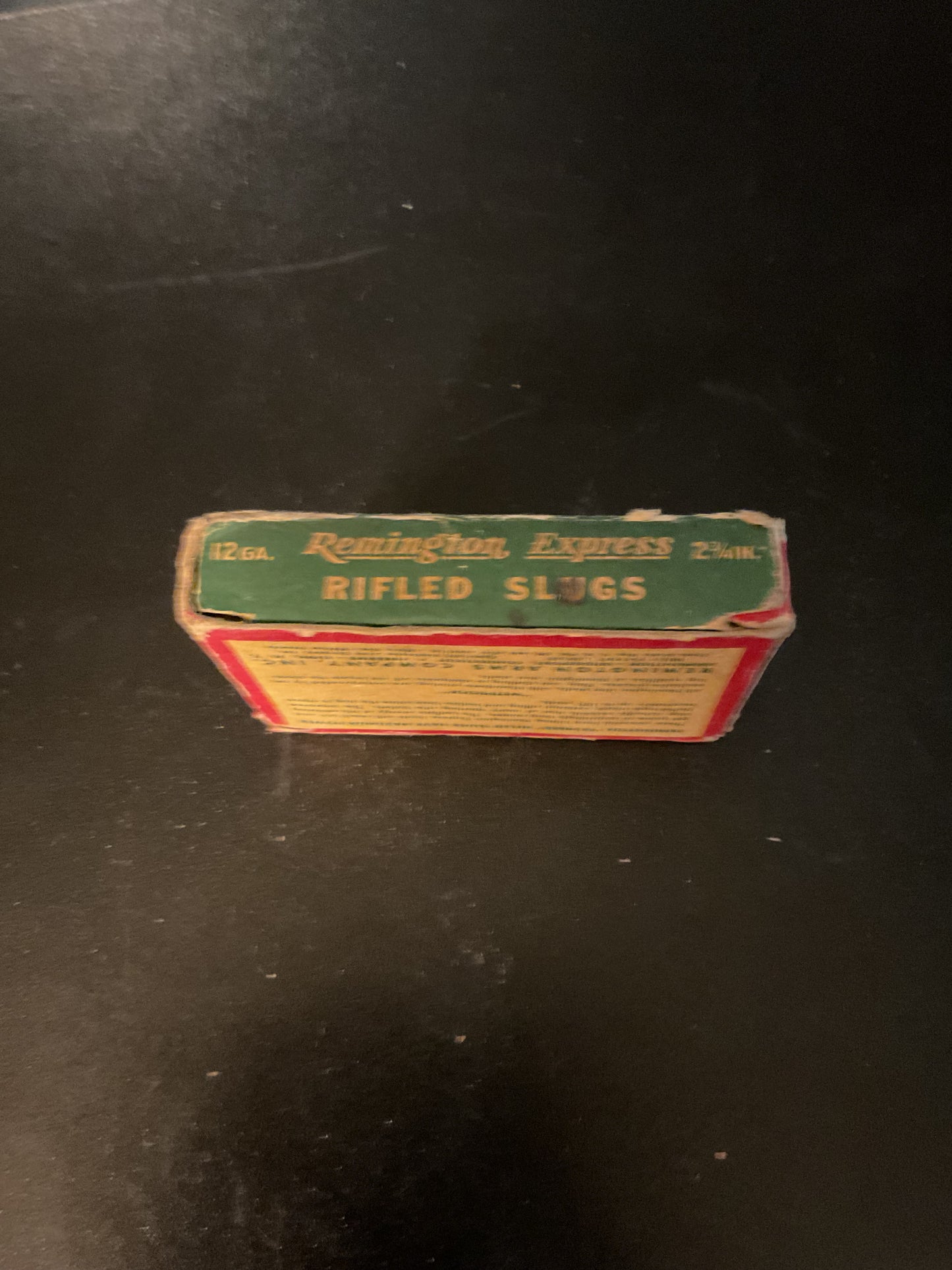 Vintage Remington Express 12 Gauge Rifled Slugs — Full Box of 5