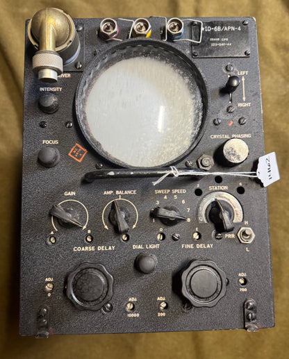 WWII U.S. Radar Indicator ID-6B/APN-4 – Aircraft Radar Display Unit