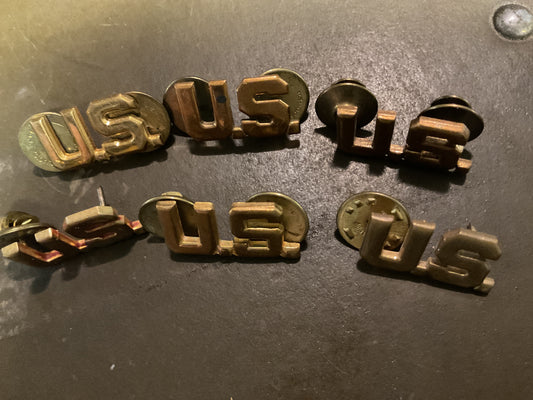Collar Pins US Officer