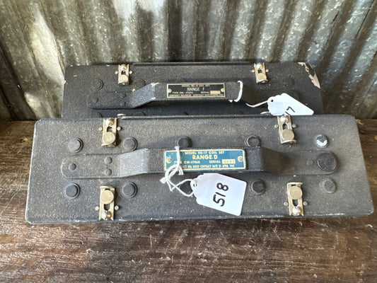 WWII U.S. Navy RU-16 Aircraft Radio Coil Set – Range D & F with CW-47029 Storage Container