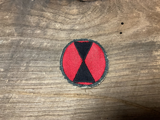 WWII 7th Infantry Division Patch