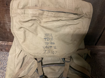WWII M1942 Mountain Ruck Sack with Frame