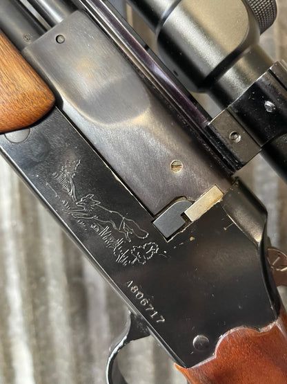 Savage Model 24V-A .222 Remington / 20 Gauge Over-Under Combination Gun w/ Tasco Scope